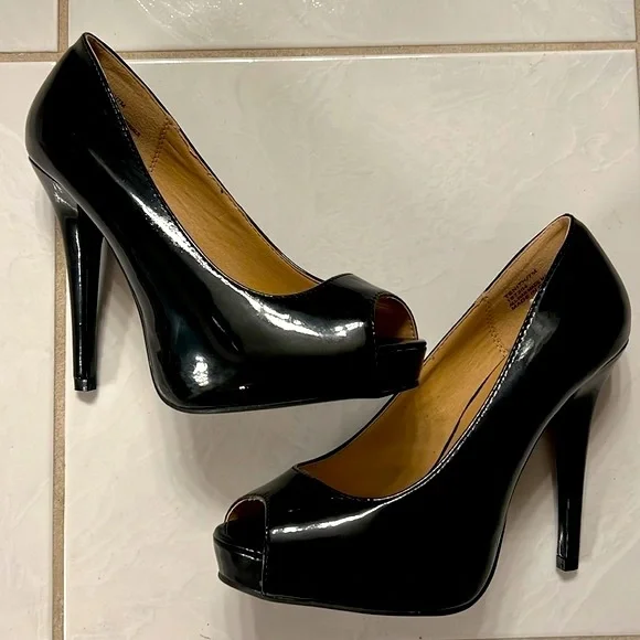 Diba Shoes Diba London Tenith Black Heels Size New Poshmark